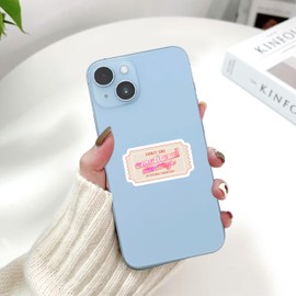 (3pcs) Emotional Damage By Fictional Characters Sticker, Bookish Sticker, Book Lover Sticker, Booktok Sticker, Ticket Sticker, Water Assitant Die-Cut Decals for Laptop Phone Water Bottles (Size 2")