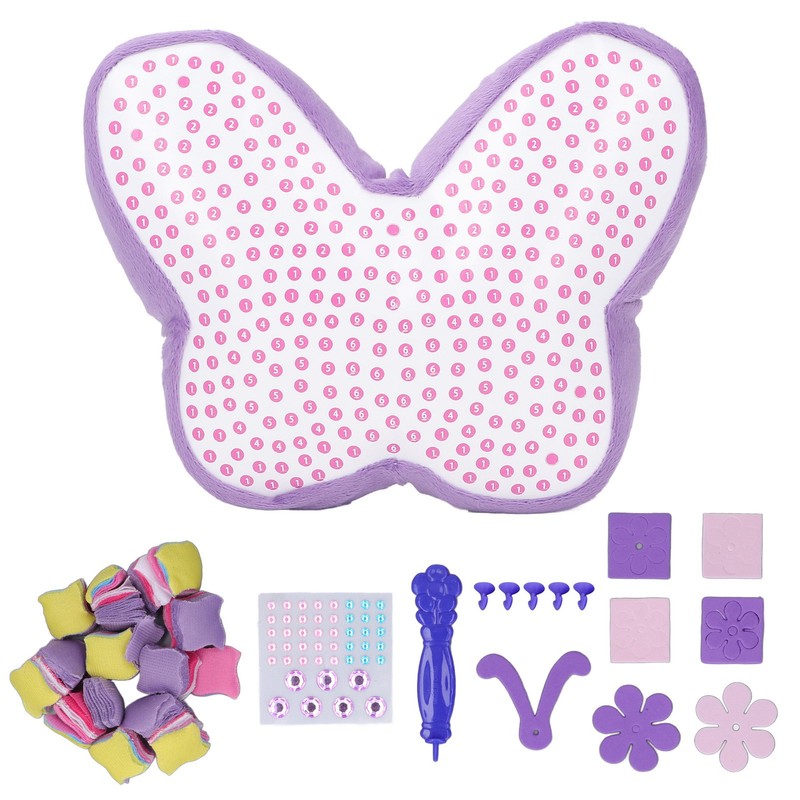 Plush Craft DIY Animal Pillow Safe Reliable Bright Colors Have