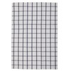100% Cotton Placemats, Blue Gingham/Stripe Pattern, Set of 3 (gezi)