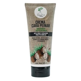 Arbol Verde Crema para Peinar con Activos Naturales - Aceite de Coco - Colágeno - Aceite de Trigo - Aceite de Jojoba - 180 ml