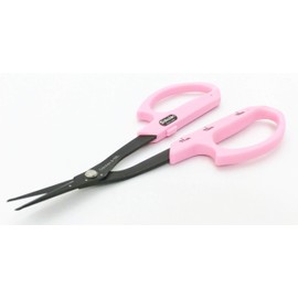 Cactus Fluorine Coated Round Tip Grape Shears, Neck Type, Sleigh Blade, B-6ML, Strong Sharpness