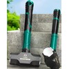BUSKPOK Sledge Hammer, Mini Strike Drilling Crack Sledgehammer with No-Slip