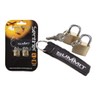 Sentinel Travel Accessory- Luggage Lock, Nero/Oro/Argento