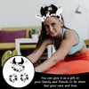 1 Cow Element Headband and 2 Cow Element Hair Ties,