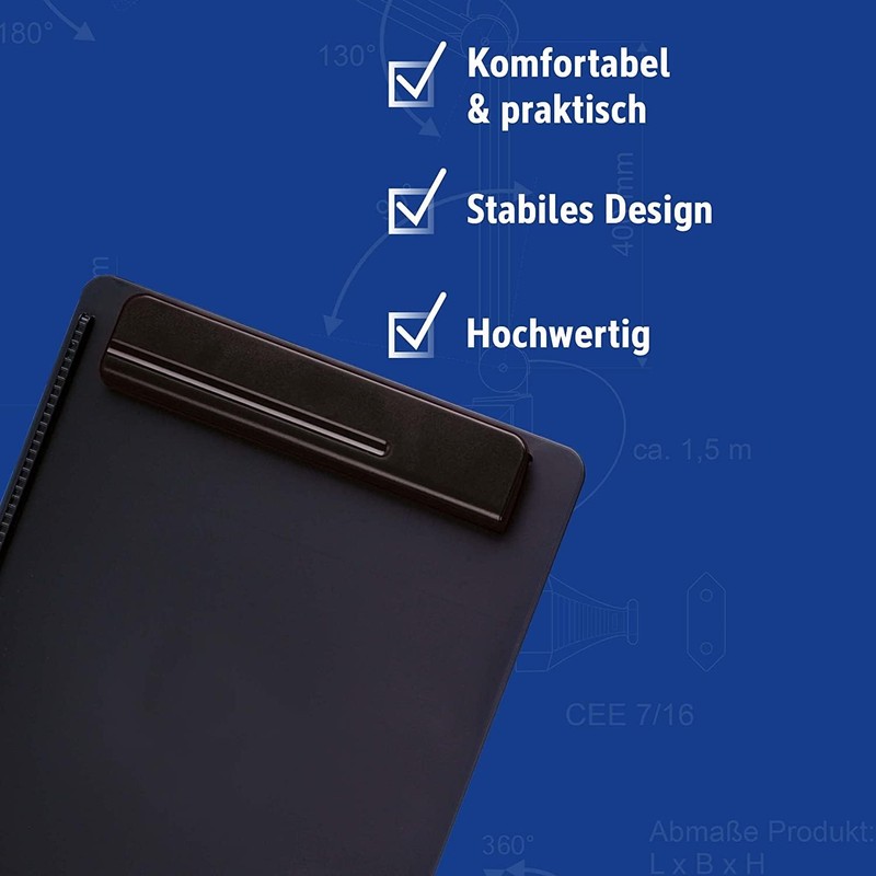 MAUL MAULgo Clipboard A4 Recycled Sustainable Writing Board in A4