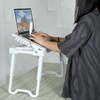 Laptop Desk for Bed,Adjustable Laptop Stand Foldable Bed Table Portable
