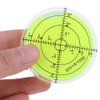 SIZIKJXGHWYI Bubble Spirit Level 60x12mm Degree Marked Surface Circular Level