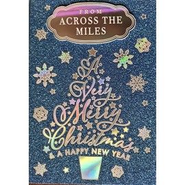 Prelude From Across The Miles Christmas Card. A Very Merry Christmas