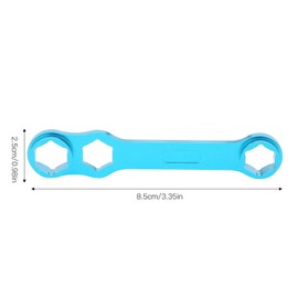 sunfany Fishing Reel Wrench Aluminum Fishing Reel Repair Maintenance Tool Blue
