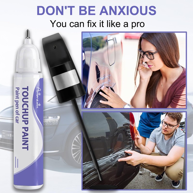Touch Up Paint for Benz Cirrus White(650/9650)-Exact Match–Chips and Nicks