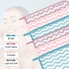PHOGARY Flannel Face Cloth Pack 6, Reusable Microfibre Face Cloth,