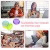 Sibba 5 Packs Small Pill Box Travel Pill Container Portable
