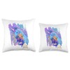 Isabel and River Throw Pillow