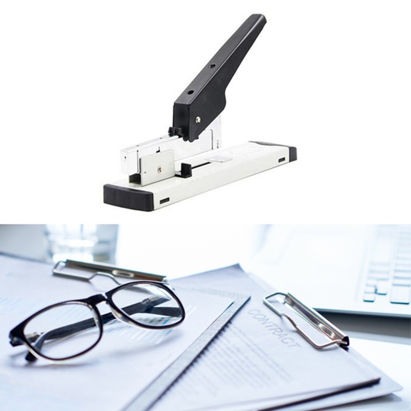 Heavy Duty Stapler Alloy 100 Sheets High Capacity Labor Saving