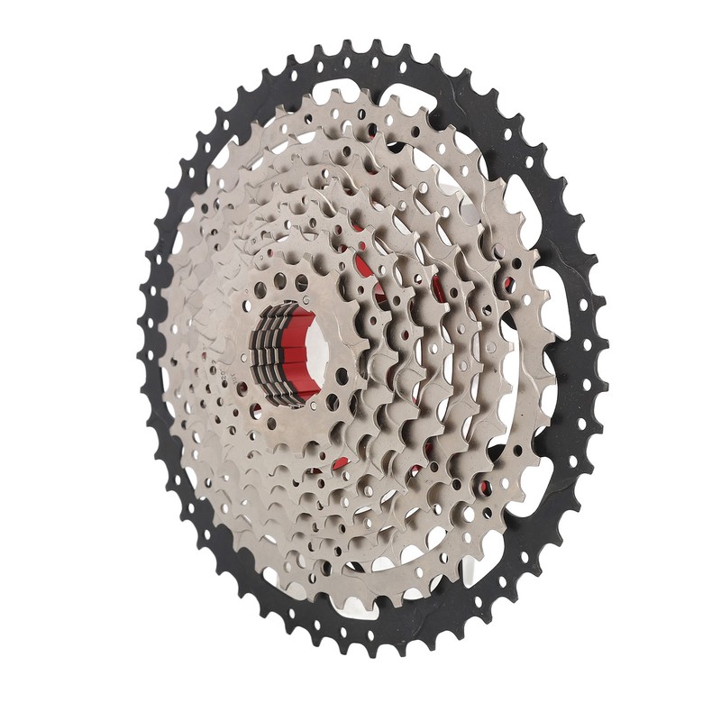 10 Speed Cassette Flywheel Aluminum Alloy 12‑50T Hollow Design Silent