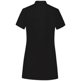 B-well Marcella Beauty Tunic Beauty Uniforms Tunic Beauty Tunics for Women Spa Beautician Clothing with Buttons and Zip for Beauticians, Hairdressers, Masseurs, Physiotherapists, Black, XL