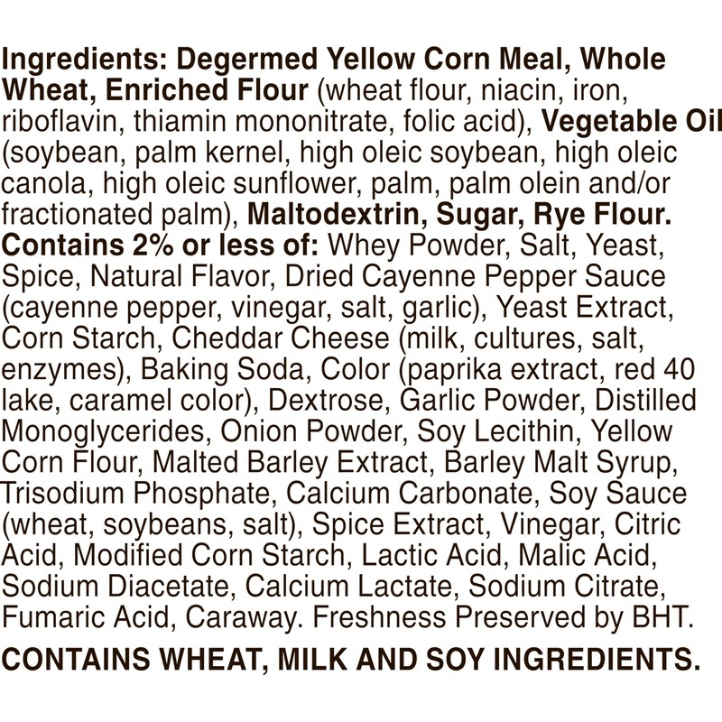 Chex Mix Hot and Spicy Savory Snack Mix, Family Size,