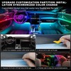 Dreamcolor Acrylic Interior Car LED Strip Light with Wireless APP,