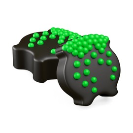 SpinningLeaf Witches Cauldron Sandwich Cookie Chocolate Mold