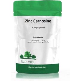 ECO-VITS Zinc Carnosine 50mg capsules (240)