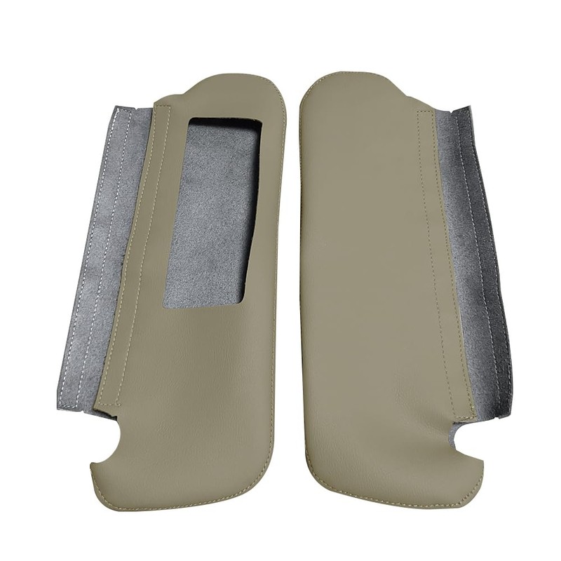 Zieichy Driver Passenger Sun Visor Replacement Cover Fit for Toyota