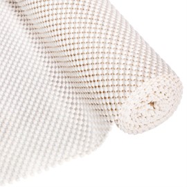 Non Slip Mat 300x30cm Multipurpose PVC Rug Pads Carpet Gripper Cuttable Anti Slip Matting Roll for Rugs Drawers Shelves Cars, Beige