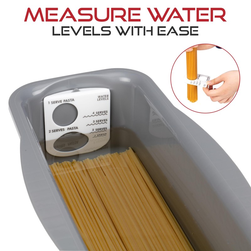 Perfect Life Ideas Microwave Pasta Cooker with Strainer Lid -