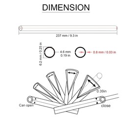 72Pcs Light Blue Spoke Skins - Universal Dirt Bike/Motorcycle/Bicycle Wheel Rim Decoration & Protector Covers