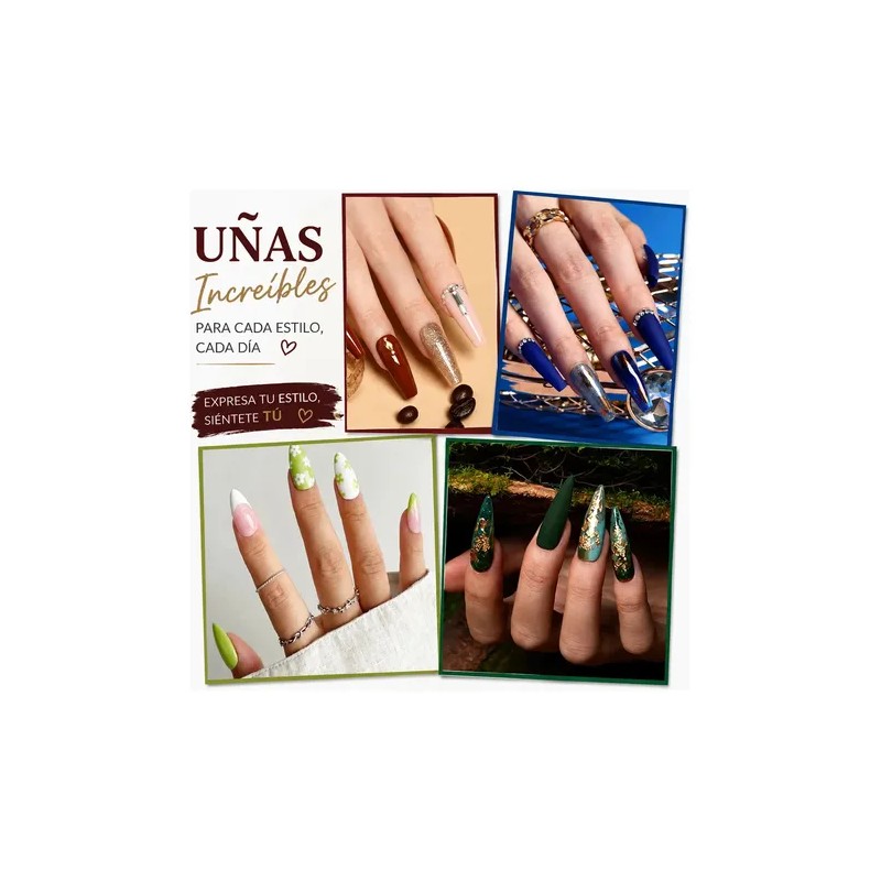21Pcs Kit Esmaltes Uña Gel SemipermanenteBase CoatGlossy Top CoatMatte Top