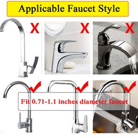 WINGSIGHT Kitchen Faucet Sponge Holder Sink Caddy Organizer Over Faucet Hanging Faucet Drain Rack for Sink Organizer (Silver-Normal)