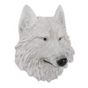 3D Simulation Animal Head Statues Wall Decor Resin Unique Exquisite