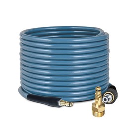 Flexible Pressure Washer Hose for Karcher K2 K3 K4 K5 K7, 6m Replacement Hose with Quick Coupling & M22 14mm Adapter, 3600PSI High Pressure Extension Hose for Jet Cleaning Applications