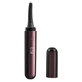 Cilorredor de pestañas con calefacción, Mini rizador de pestañas eléctricas de Calor rápido USB Peine de pestañas Recargables for Mujer niña          