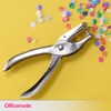 Officemate 1- Hole Punch, 5 Sheet Capacity, Silver (90091)