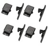 Decorite 5838-4 Pack - RV Cabinet Door Black Push Latch