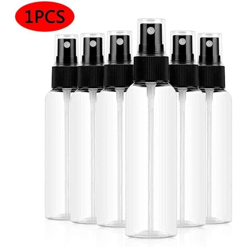 YuanHolumid Transparent Portable Empty Spray Bottles Refillable Container Bottle No-Toxic