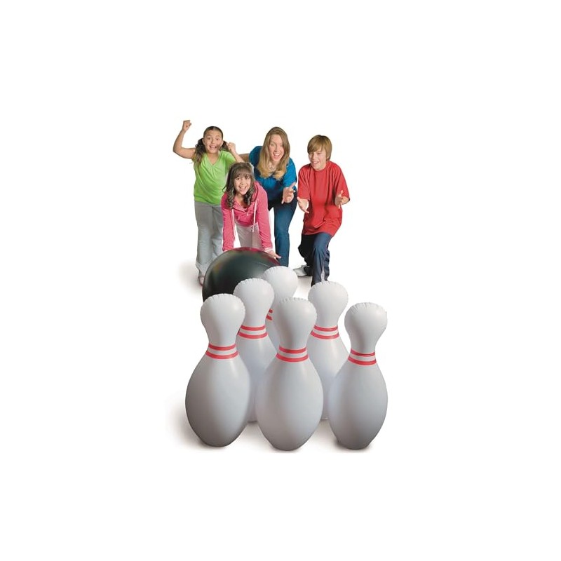 S&S Worldwide Jumbo Inflatable Bowling Set