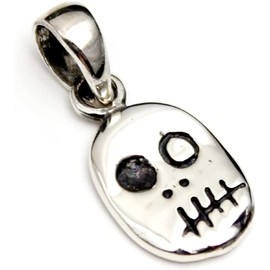 COSUMOSU Cute skull 925 sterling silver Pendant charm for Necklace for bracelet DIY