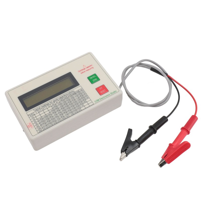 ESR Meter Accurate Smart Shutdown Function Portable ESR Capacitance Tester