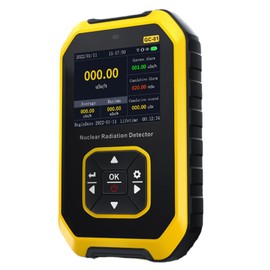 Radiation Measurement Instrument, Geiger Counter, High Precision, Nuclear Radiation Detector, Radiation Meter, LCD Display, X-Ray, Beta Rays, Gamma Radiation, Energy Compensation Type GM Tube