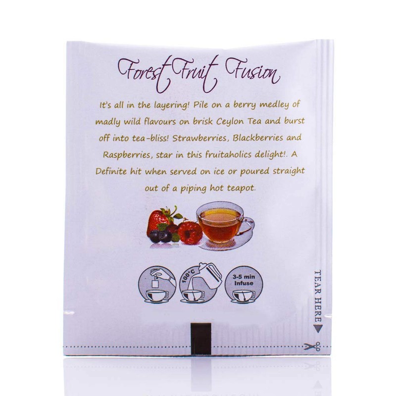 Akbar Flavoured Teas With Real Fruit Pieces - 20 Foil