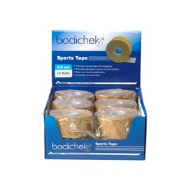 Bodichek Sports Wrapped Style Strapping Tape, 5 cm x 13.7 m Size