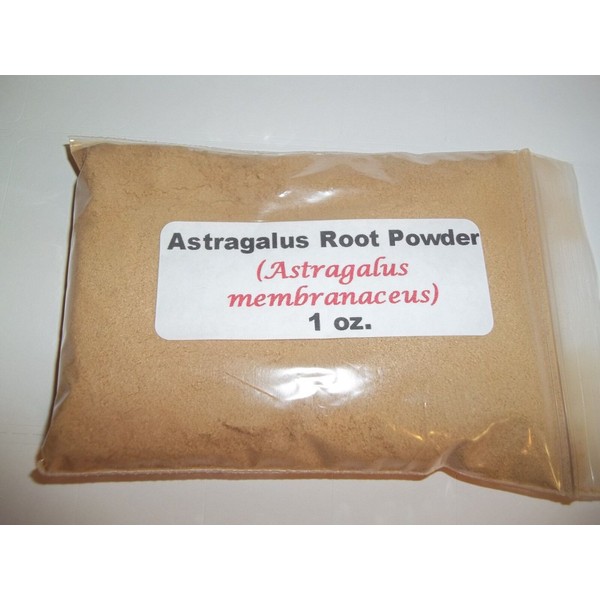 Astragalus root 1 oz. Astragalus  root powder (Astragalus membranaceus)