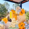 Blue Pooh Baby Shower Cutouts Decor 3 PCS Cute Winnie