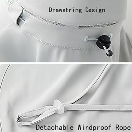 Skycelennt Sun Hats for Women，Fishing Hats for Men Sun Protection，UPF 50+ Breathable Wide Brim Summer Outdoor Hat Light Gray