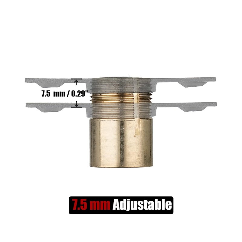 JQK Closet Magnetic Door Ball Catch Hardware, 430 Stainless Steel