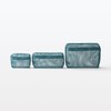 MUJI OHH40A4A 3D Mesh Case Dark Green L Approx. 8.3