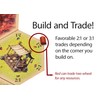 Tabletop Monthly Merchant Market Replacement Hex Piece Compatible with Catan's