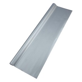 INFINAUTO Silver Tone Carbon Fiber Pattern Protective Car Wrap Film 6ft x 5ft Exterior Interior Vinyl Wrap Cover 5.5mil PVC 1 Pc Universal