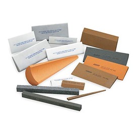 Norton Square Shape 6 x 1/2" Size 320 Micron Grade Fine Grit Grade India Sharpening Stone